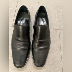 Boss by Hugo Boss Men’s Black Leather Loafers